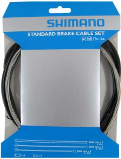 SHIMANO Bremszugset Universal Länge Innenzug: 1x 1000, 1x 2050 mm | Walzennippel
